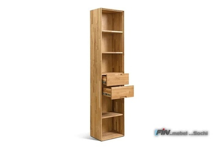 арт. 5030 ДУБ Стеллаж "Ирвинг" 6 (с ящиками) ШхВхГ: 425х1940х320