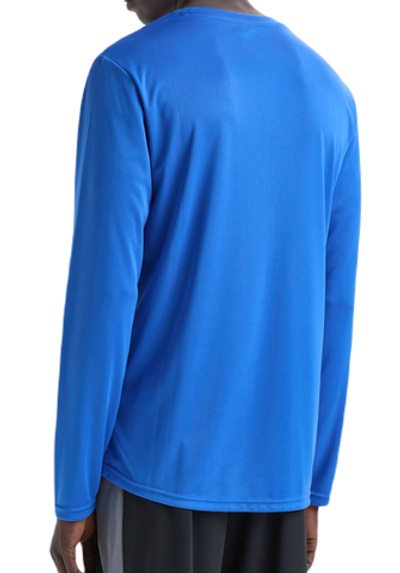 Футболка мужская теннисная теннисная Diadora Long Sleeve Core Tee - turkish sea