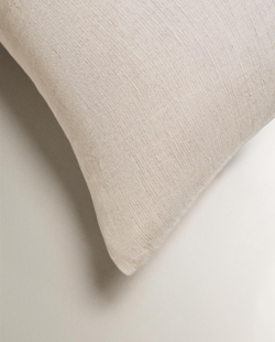 Наволочка Zara Home хлопок, лён 100%, однотонный, 6181/091