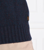 Хлопковый свитер ashetland BOSS ORANGE - темно-синий(50474333)