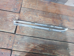 Молдинг решетки радиатора Mercedes GLE (V167) 18-нв Б/У Оригинал A1678854803