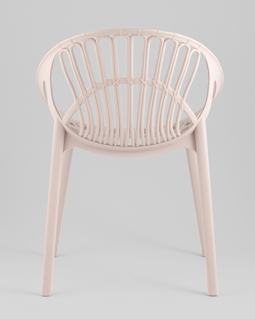 Стул Takeo пластик нежно-розовый
