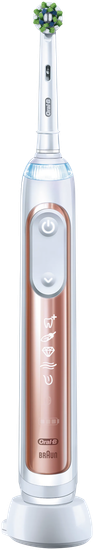 Электрическая зубная щетка Oral-B Genius X, rose gold