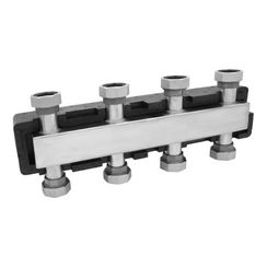 Гребенка VIEIR распределительная 4 выхода 1 1/2 VR211.2(1)