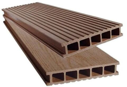 Доска террасная ДПК 27х139х3000мм шоколад