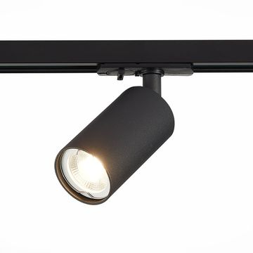 Однофазный трековый светильник 1*GU10 ST300.406.01 чёрный Solt ST-Luce
