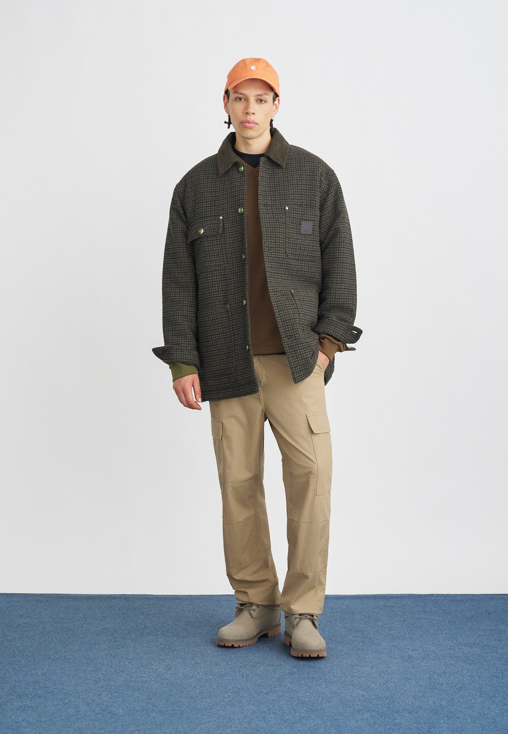 Carhartt WIP LEWIS  - Короткое пальто - Коричневый