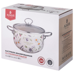 Кастрюля 2,8л серия "Flower story"