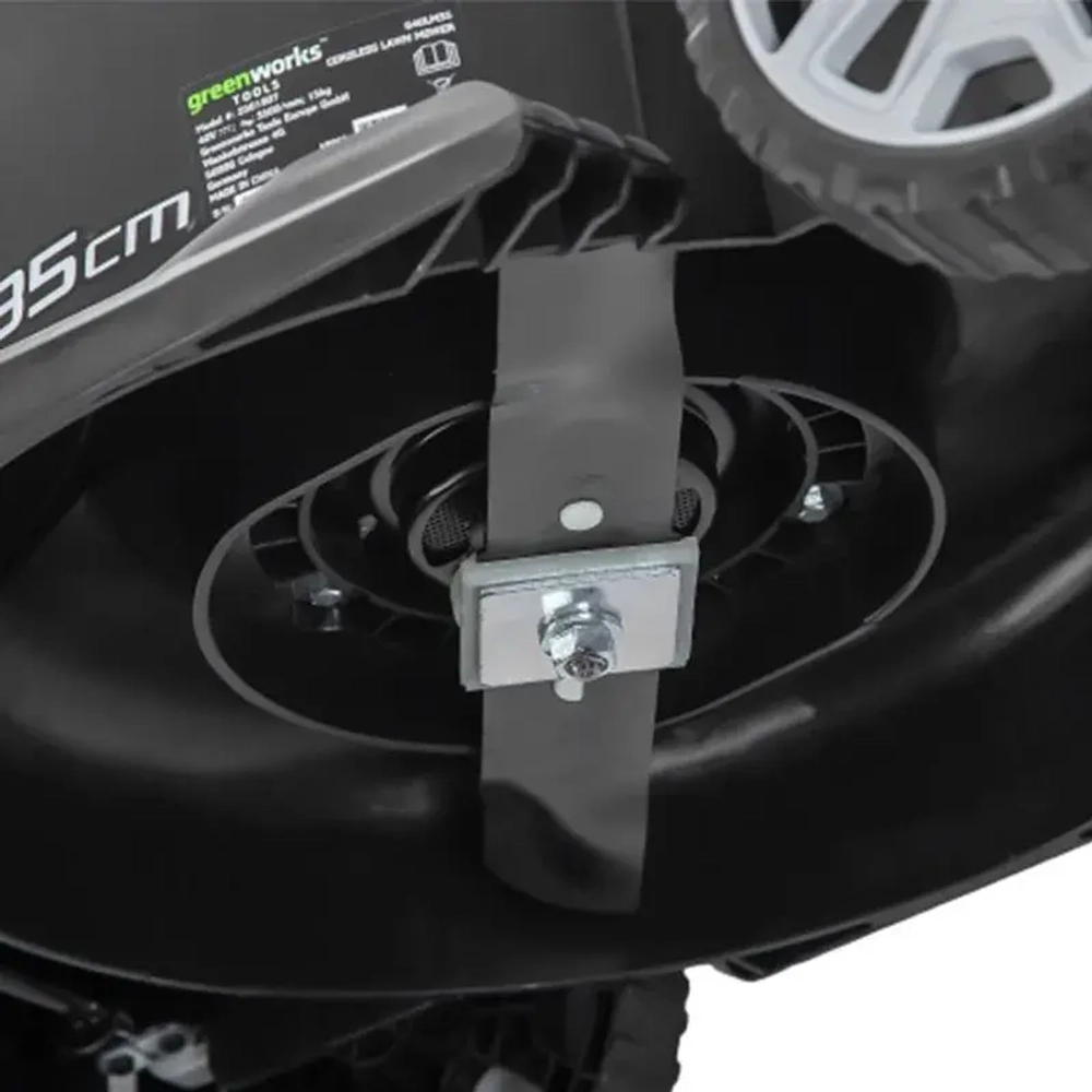 Аккумуляторная газонокосилка Greenworks G40LM35K4 (1 x 4 Ач, ЗУ) 2501907UB