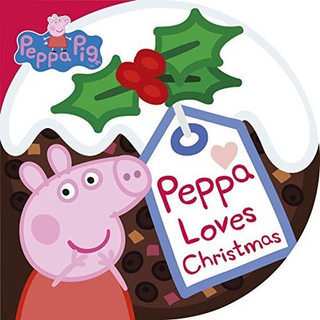 Peppa Pig: Peppa Loves Christmas (board book)