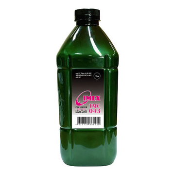 Тонер для HP Color Универсальный тип TMC 043 (1кг, пурпурный, Polyester, IMEX) Green Line