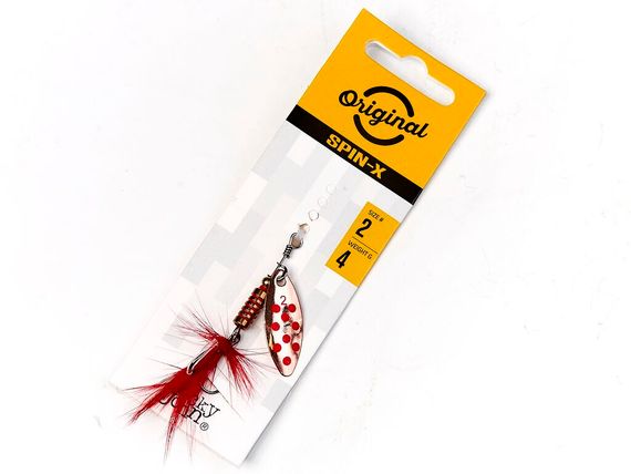 Блесна вращ. Lucky John SPIN X LONG 02 4,0г CR