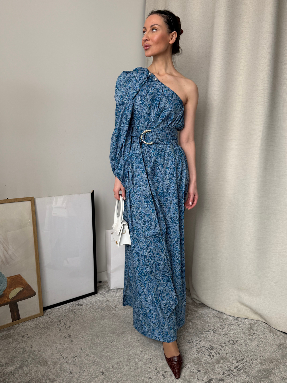 Хлопковое платье Nackiye, S