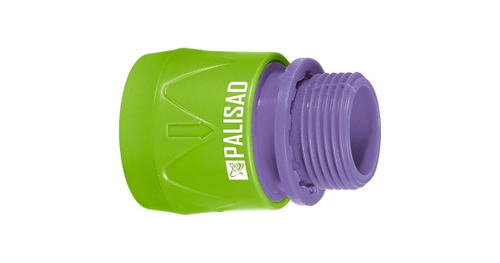 Соединитель пласт быстросьем 3/4 НР  PALISAD