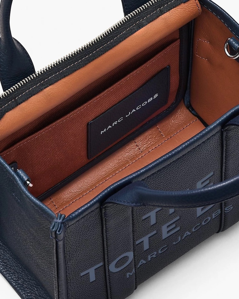 Сумка MARC JACOBS THE LEATHER SMALL TOTE BAG “Blue Sea”