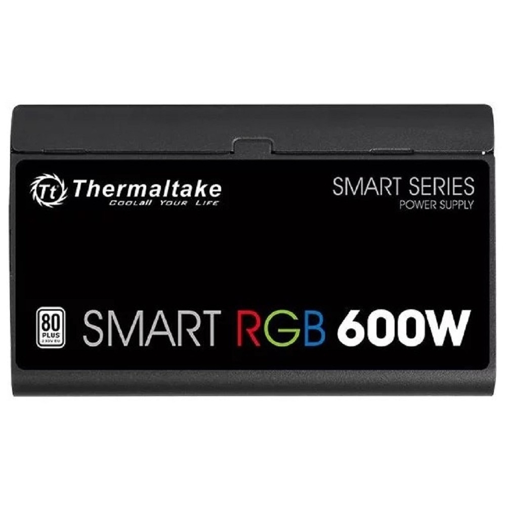 Блок питания Thermaltake Smart  RGB  [PS-SPR-0600NHSAWE-1]  600W / APFC / 80+
