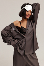 Рубашка атласная