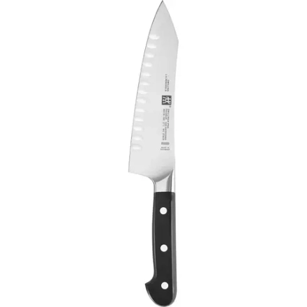 Zwilling - Нож Сантоку Pro 18 см с компактными желобками / артикул   38418-181-0  / GTIN 4009839330209