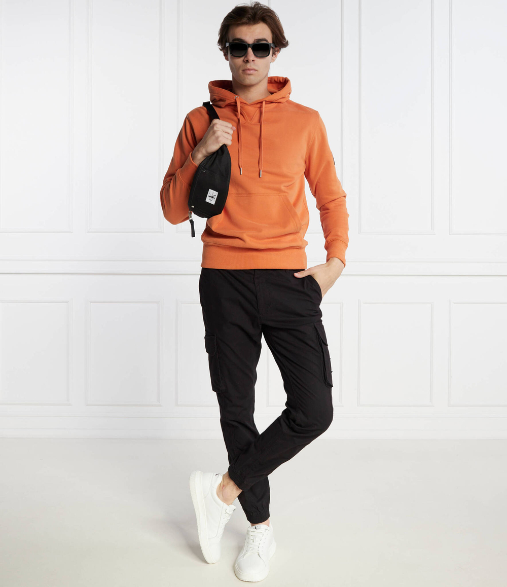 Худи BADGE CALVIN KLEIN JEANS - оранжевый(J30J323430)