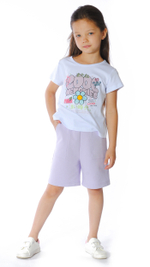 Шорты трикотажные для девочки 3-6 лет Fleur de Vie