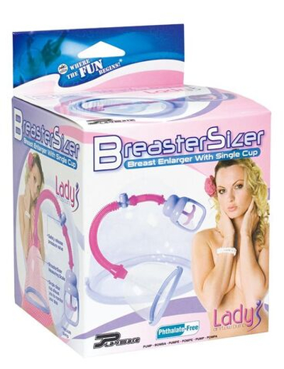 Помпа для груди BREAST SIZER SINGEL CUP (Цвет: прозрачный)