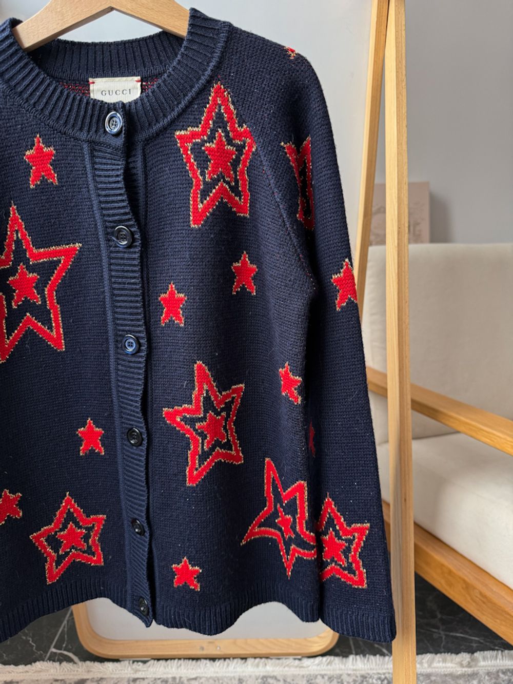 Шерстяной кардиган Gucci, 140