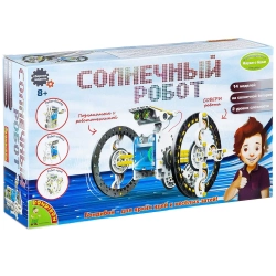 Французские опыты Науки с Буки Солнечный робот 14 в1