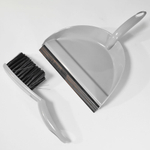 Щетка-сметка "Etna" с совком с кромкой (серый)