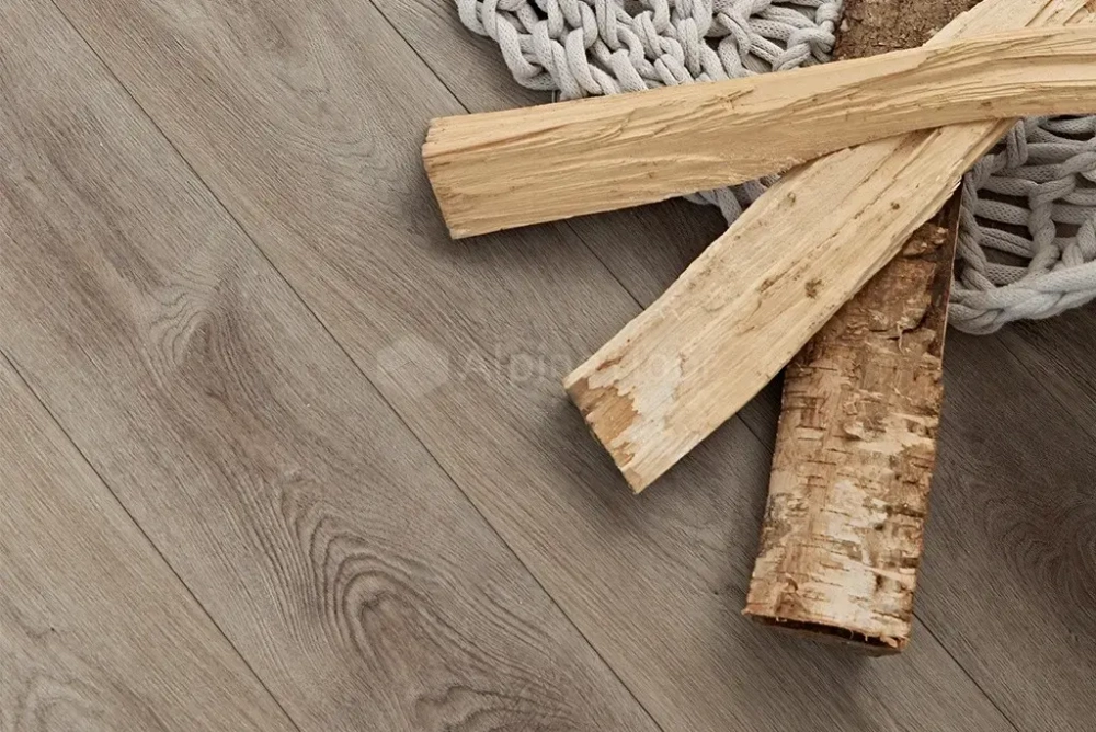 SPC ламинат Alpine Floor Дуб Грей Дождливый ABA