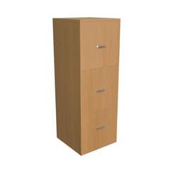 Тумба под картотеку ТФ207 400х400х1140, бук