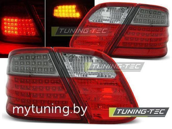 Задние фонари led red smoke для Mercedes CLK W208