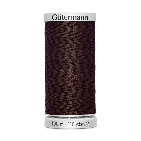 Нитки суперкрепкие Gutermann Extra Strong M782 №40 (100 метров), 5 кат. | 696 т.шоколад