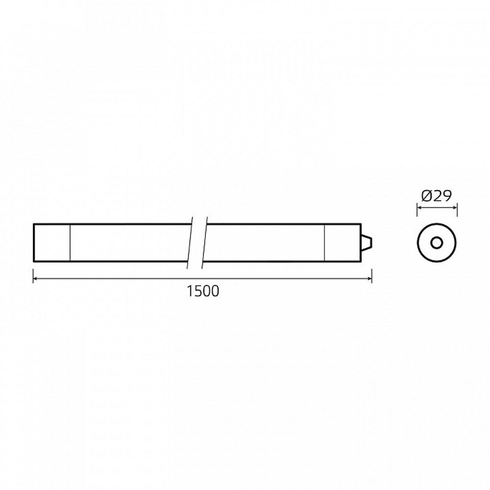 Модульный светильник Gauss COMPACT 143424236