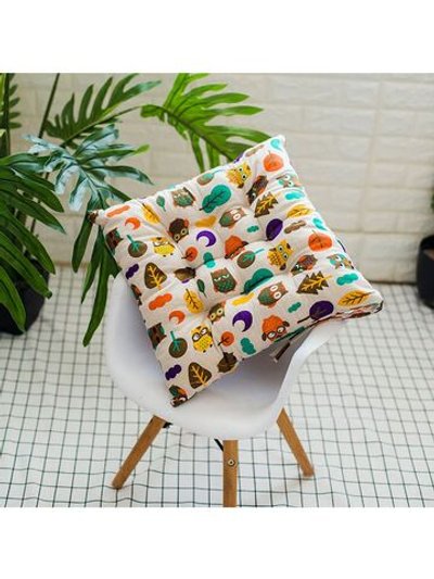 Подушка на стул квадратная 45*45см совята (Т40-417К)