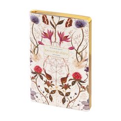 Gündəlik/Ajanda/Ежедневник/Diary Ежедневник А5 "Флора. Симметричная флора" (гибкий)