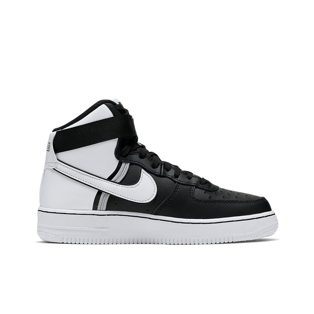 Кроссовки Nike Air Force 1 High LV8 2 GS Black White