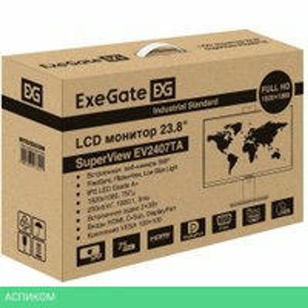 Монитор ExeGate SuperView EV2407TA EX297247RUS