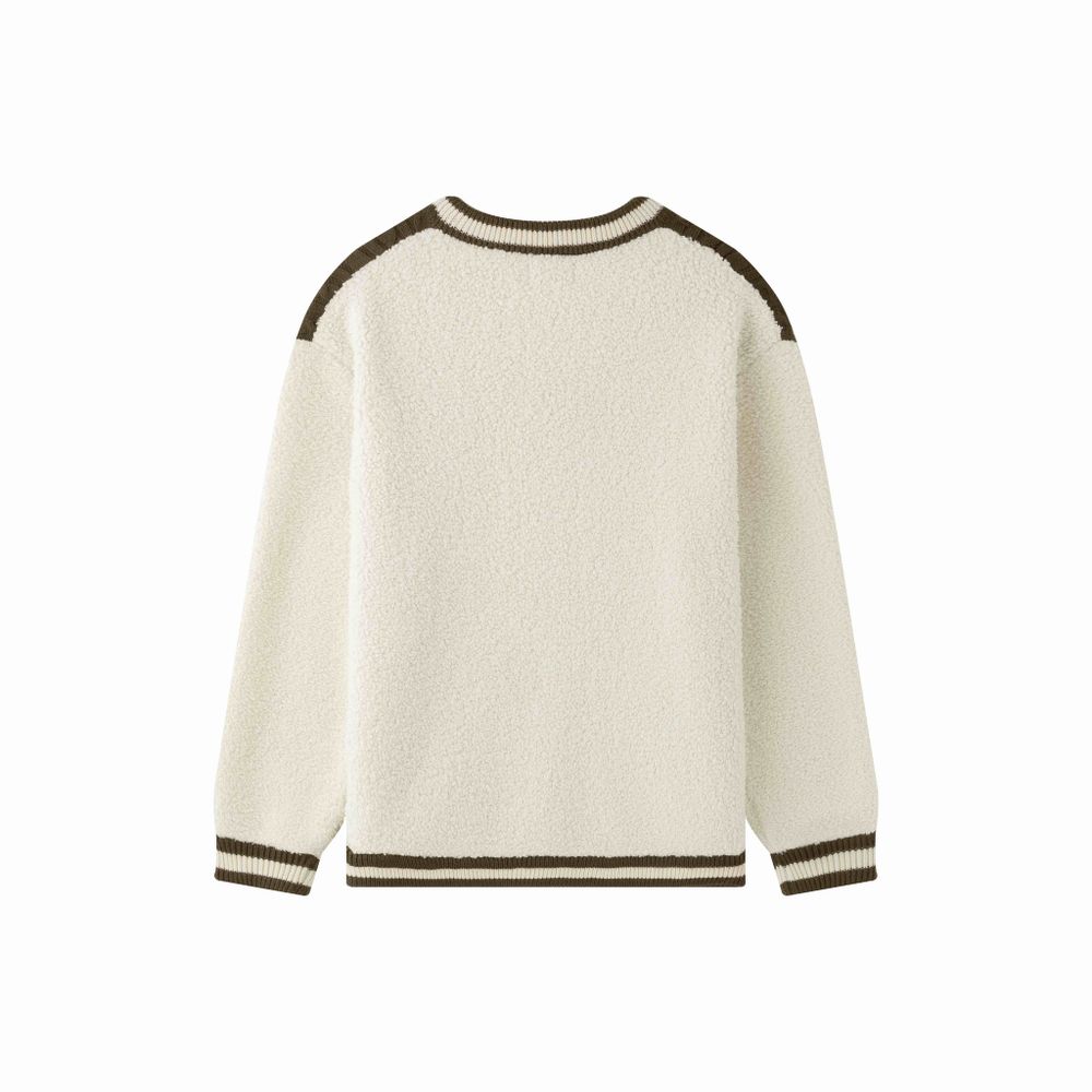 Свитер Ymkashix Lamb коричневый/бежевый