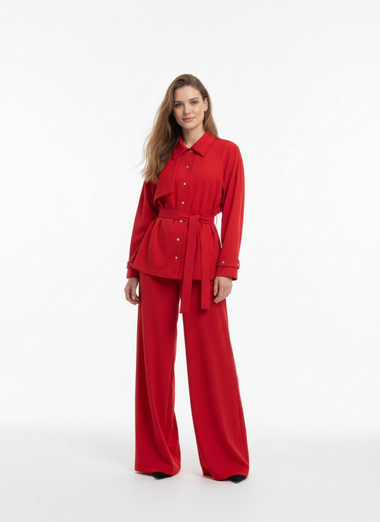 Брюки Руми, цвет Красный