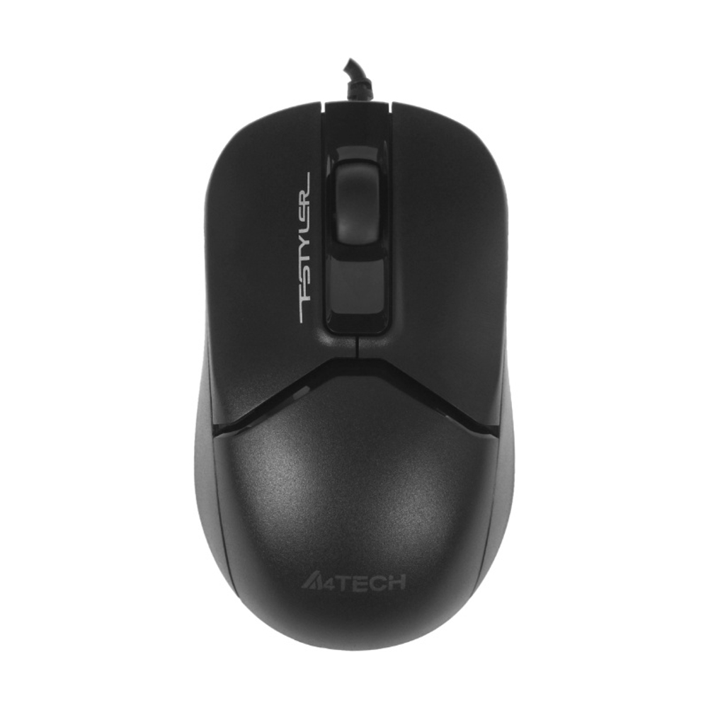 Мышь A4Tech Fstyler FM12, черная, USB
