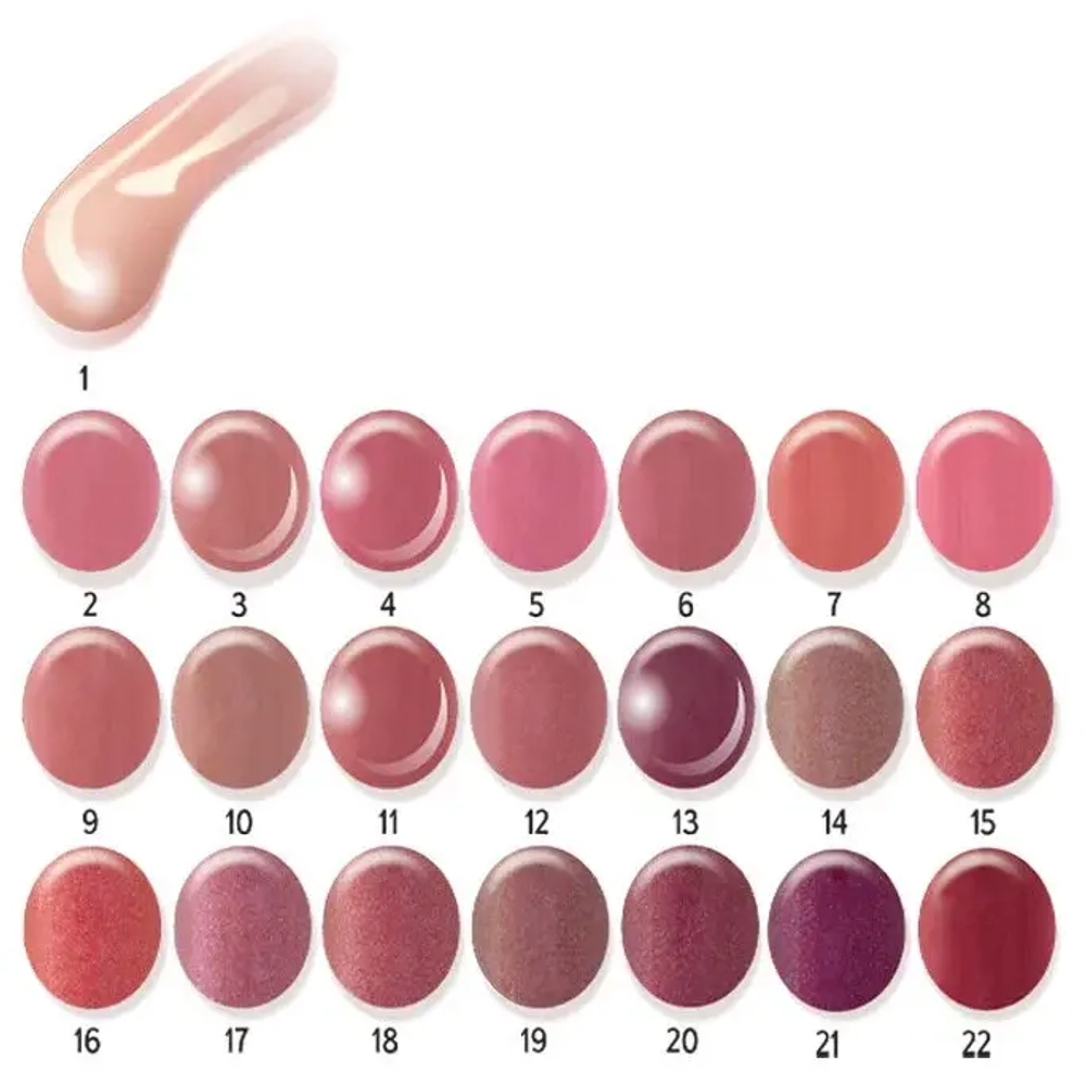 Lux Visage БЛЕСК для губ Glass Shine тон 19 КОРИЧНЕВЫЙ С ПЕРЛАМУТРОМ 3 мл