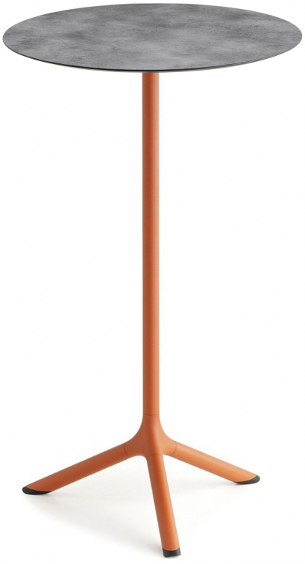 Стол ламинированный барный складной Scab Design Tripe Folding, терракотовый, цементный