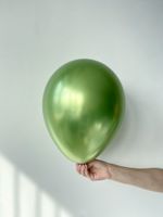 S Шар хром Reflex 12" / 30 см зеленый лайм (БГ-17)