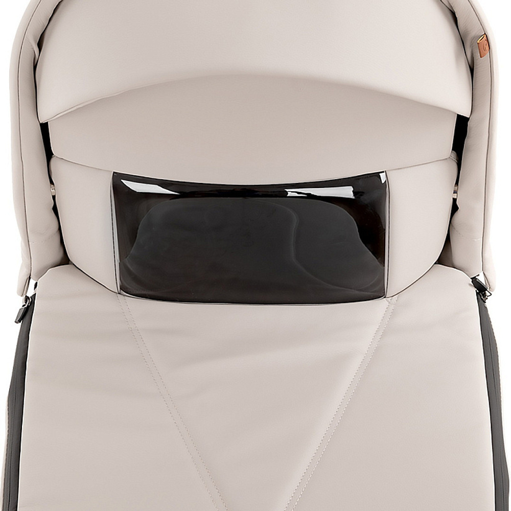 Детская коляска Roan Bass Next Classic Кожа d12 2 в 1 RCL301/1 Island Stone