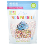 ColorKitchen, Натуральные разноцветные посыпки Nonpareils, 85,06 г (3 унции)