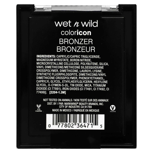 wet n wild, Color Icon, бронзер, оттенок 743B WhatsApp, 11 г (0,38 унции)