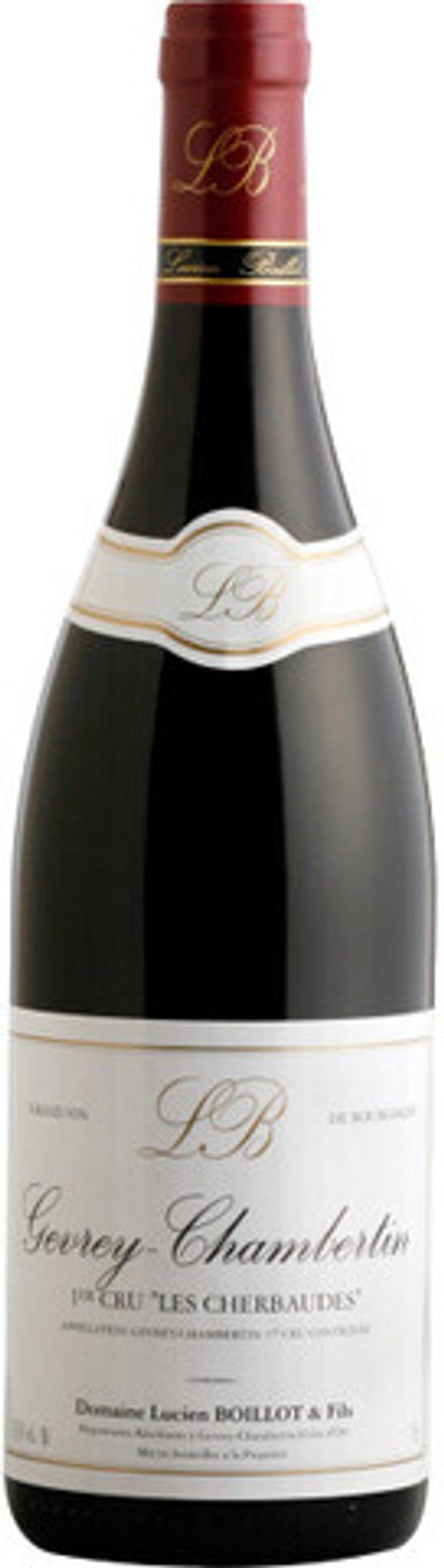 Вино Domaine Lucien Boillot & Fils Gevrey-Chambertin 1er Cru Les Cherbaudes, 0,75 л.