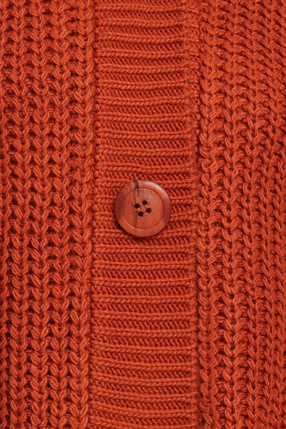 Кардиган вязанный с капюшоном