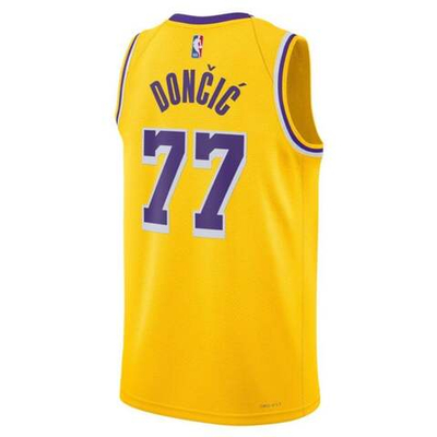 Баскетбольная мужская джерси Nike Dri-FIT NBA Swingman Los Angeles Lakers Icon Edition 2022/23 Luka Doncic