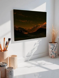 Картина на стену 40 X 50 Горный пейзаж